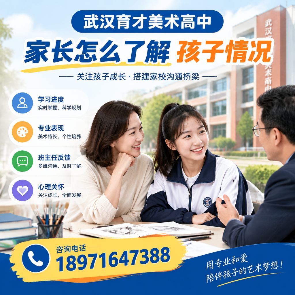 武汉育才美术高中：家长如何识别孩子的学习需求