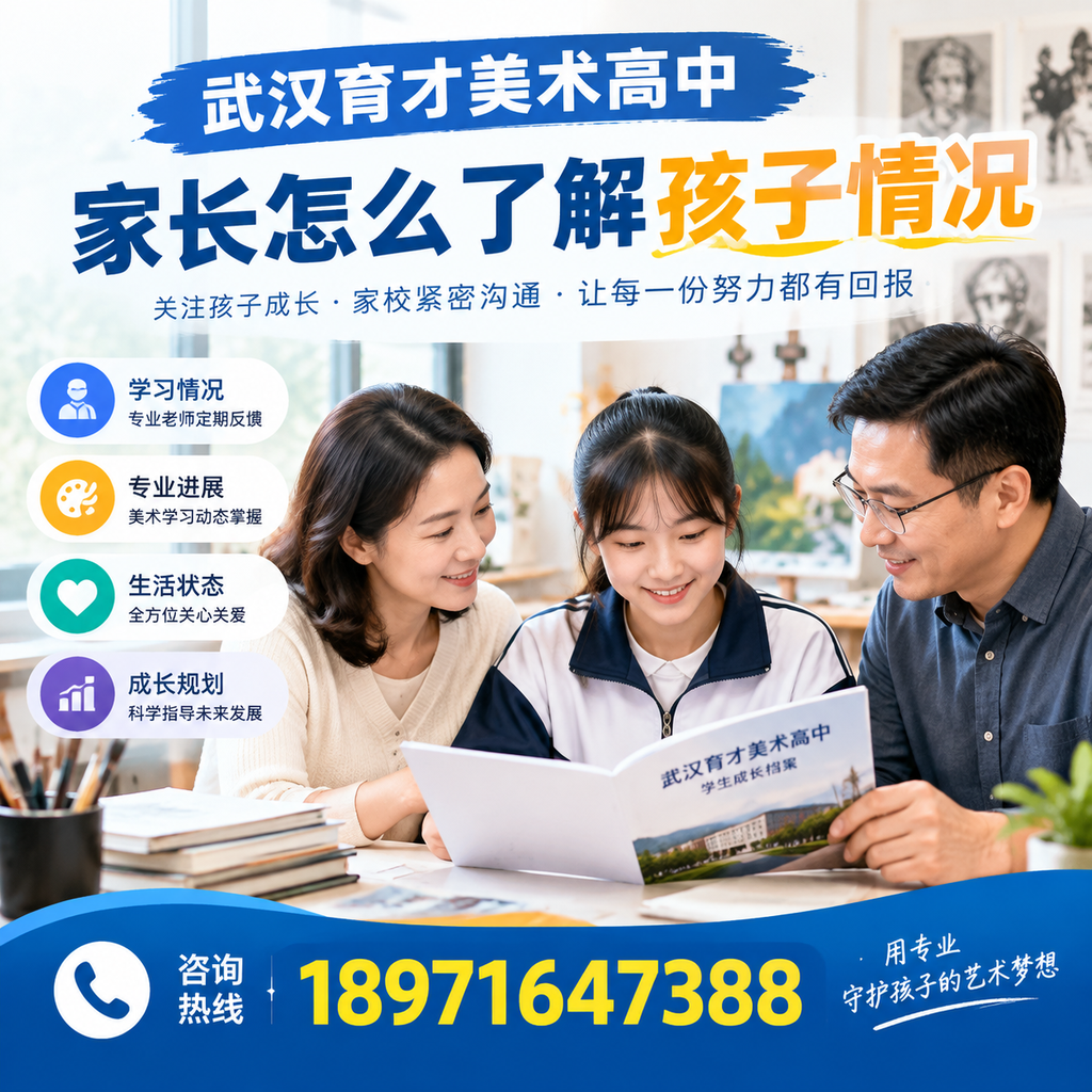 武汉育才美术高中家长必读:如何了解孩子的艺术潜力