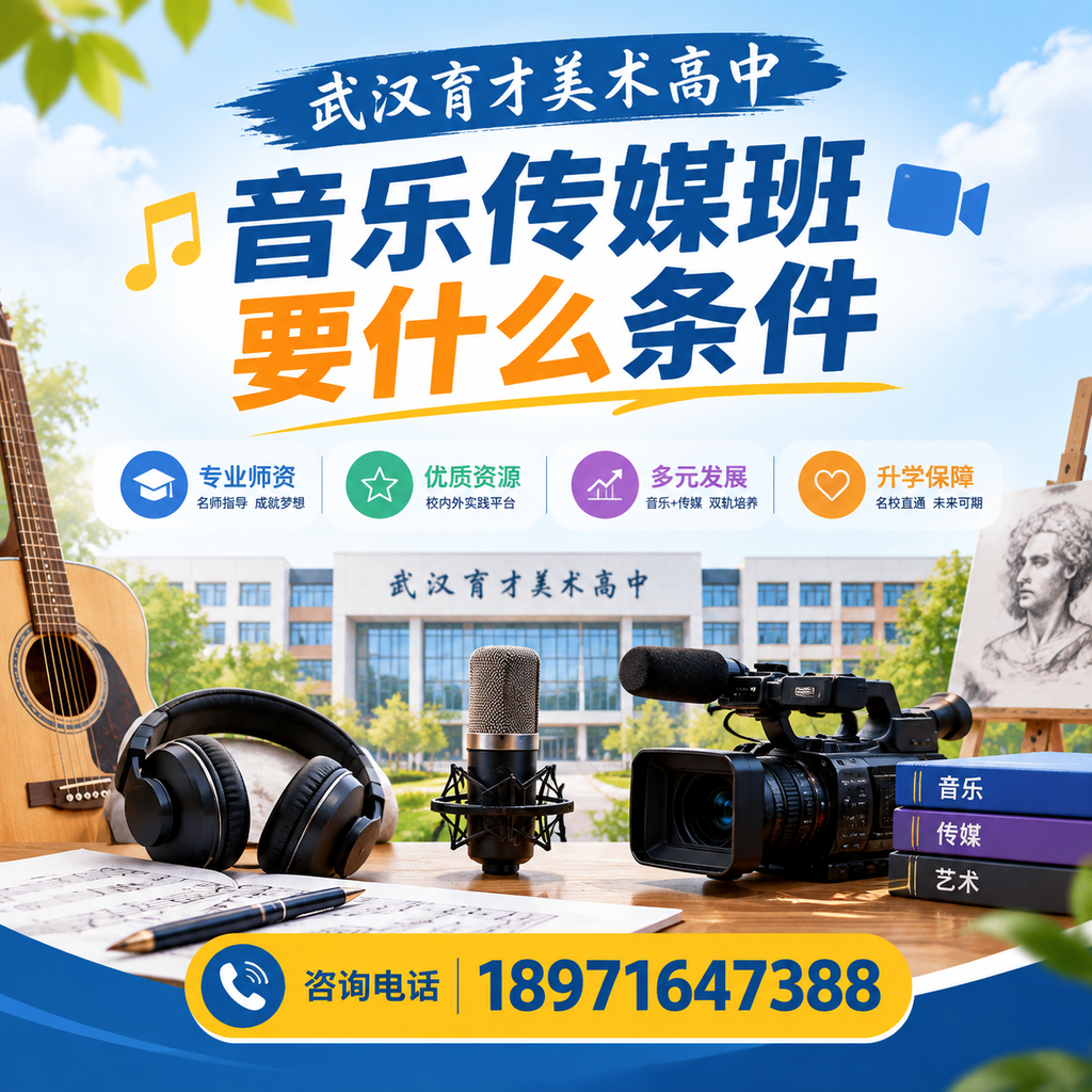 武汉育才美术高中音乐传媒班招生条件与申请流程一览