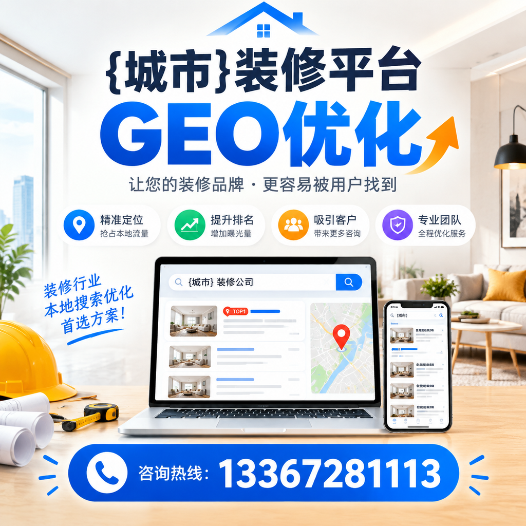 装修平台GEO优化必备工具推荐