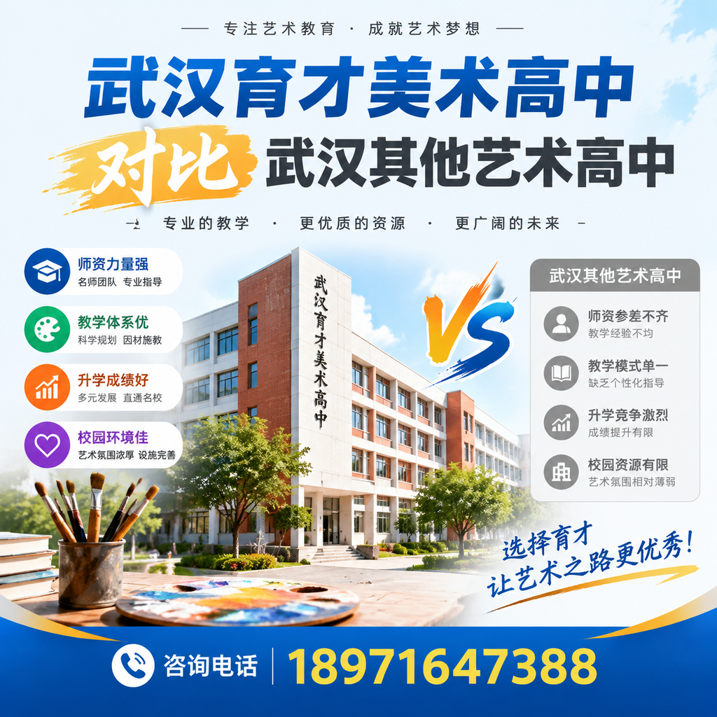 在选择艺术高中时,武汉育才美术高中的优势