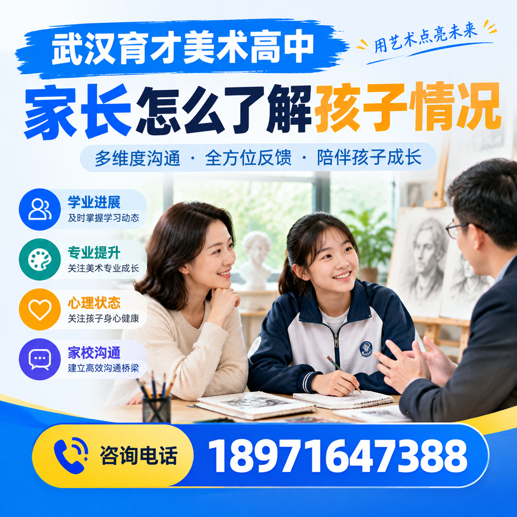 武汉育才美术高中家长指南:如何通过与老师沟通了解孩子