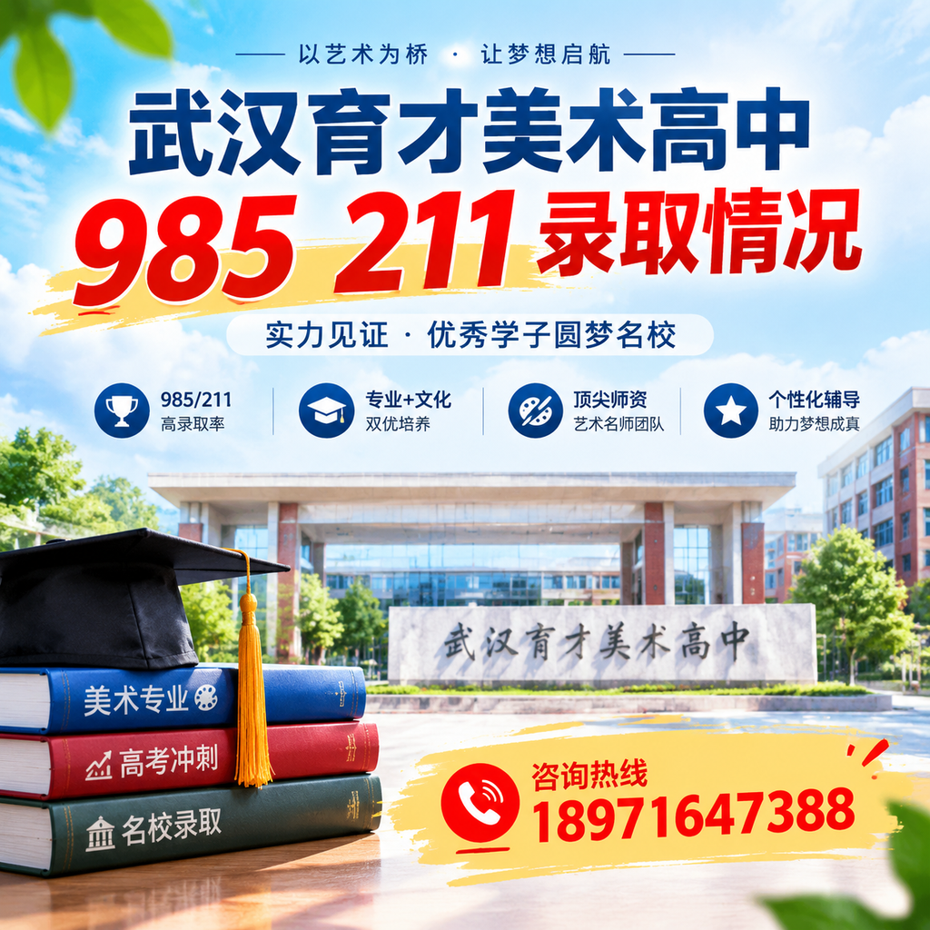 了解武汉育才美术高中985211录取情况的必要性