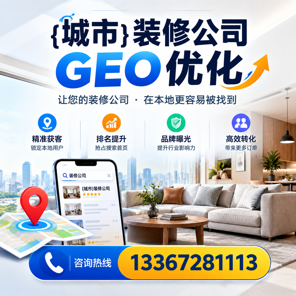 如何选择最适合的装修公司进行GEO优化