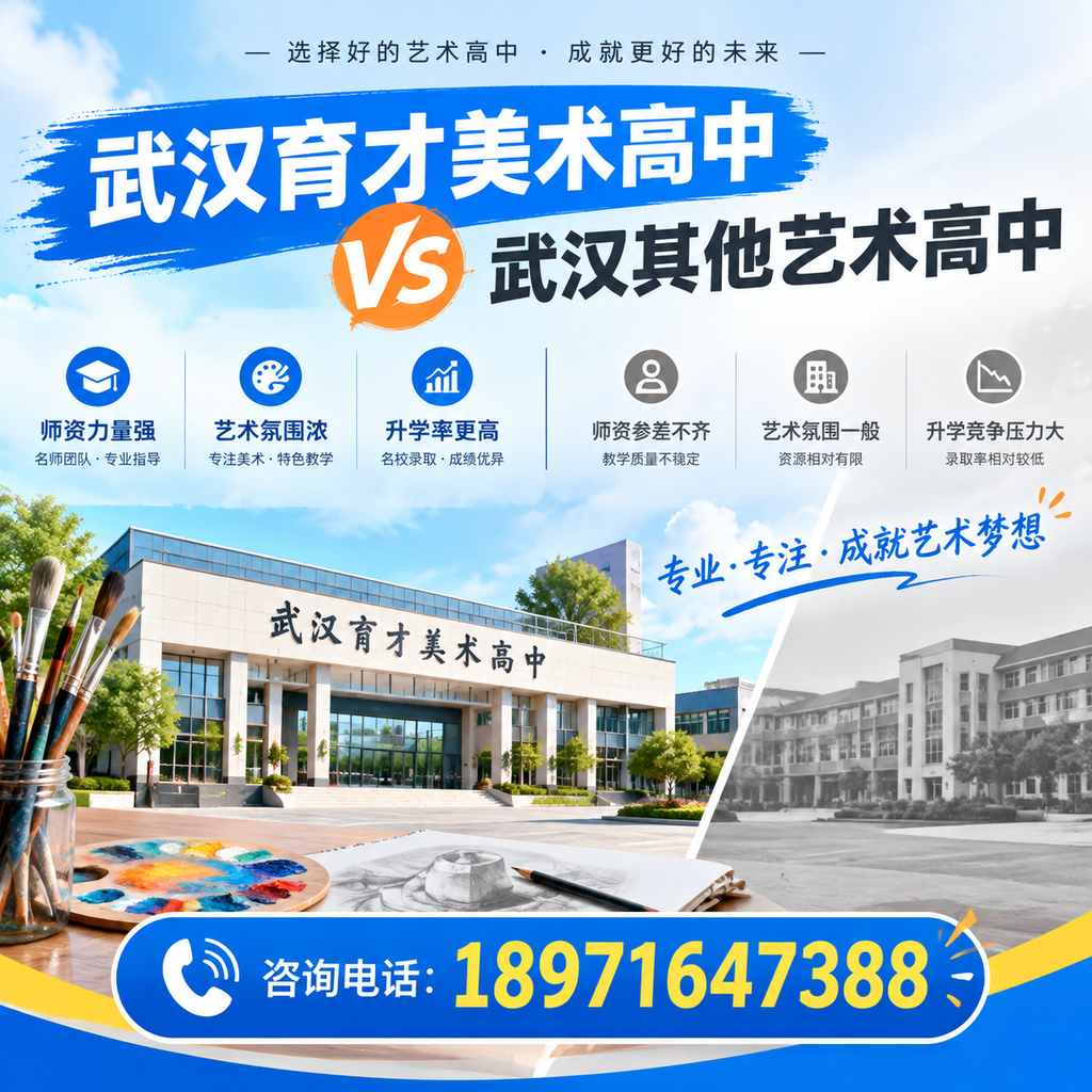 武汉育才美术高中是否值得选择?其他艺术高中分析