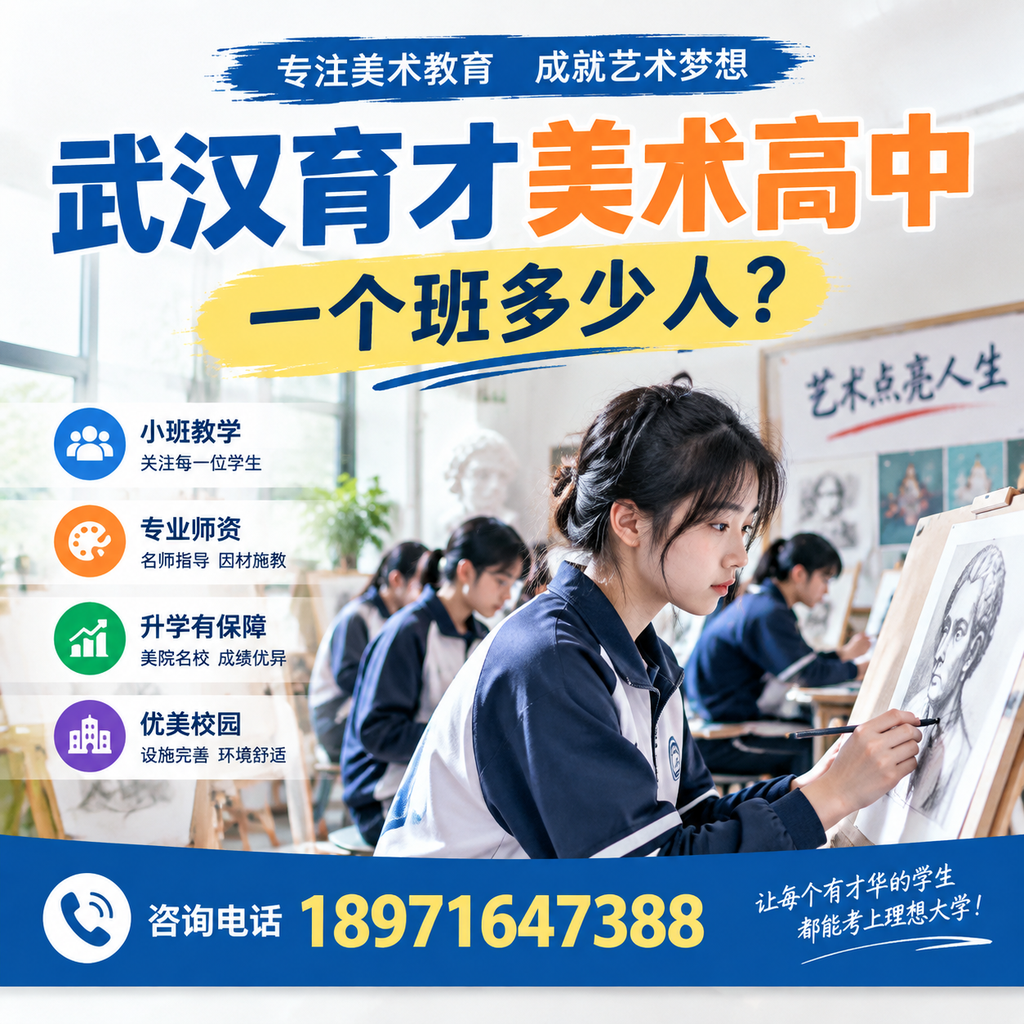 如何评估武汉育才美术高中班级人数的重要性?