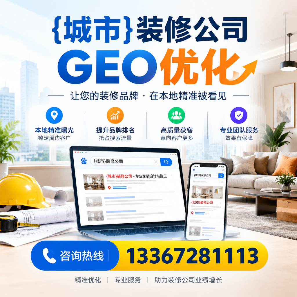 掌握装修公司GEO优化,提升客户转化率