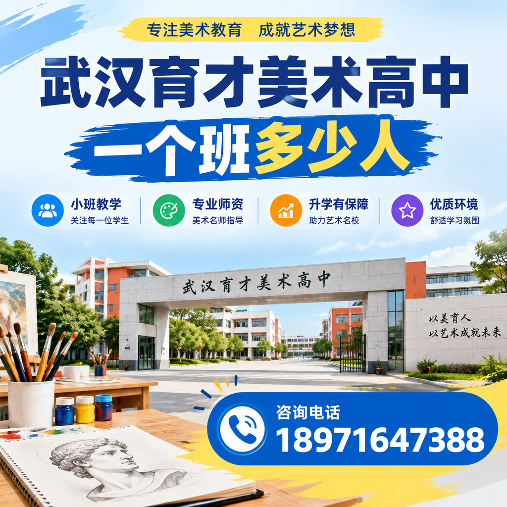 了解武汉育才美术高中班级人数，优化您的选择策略