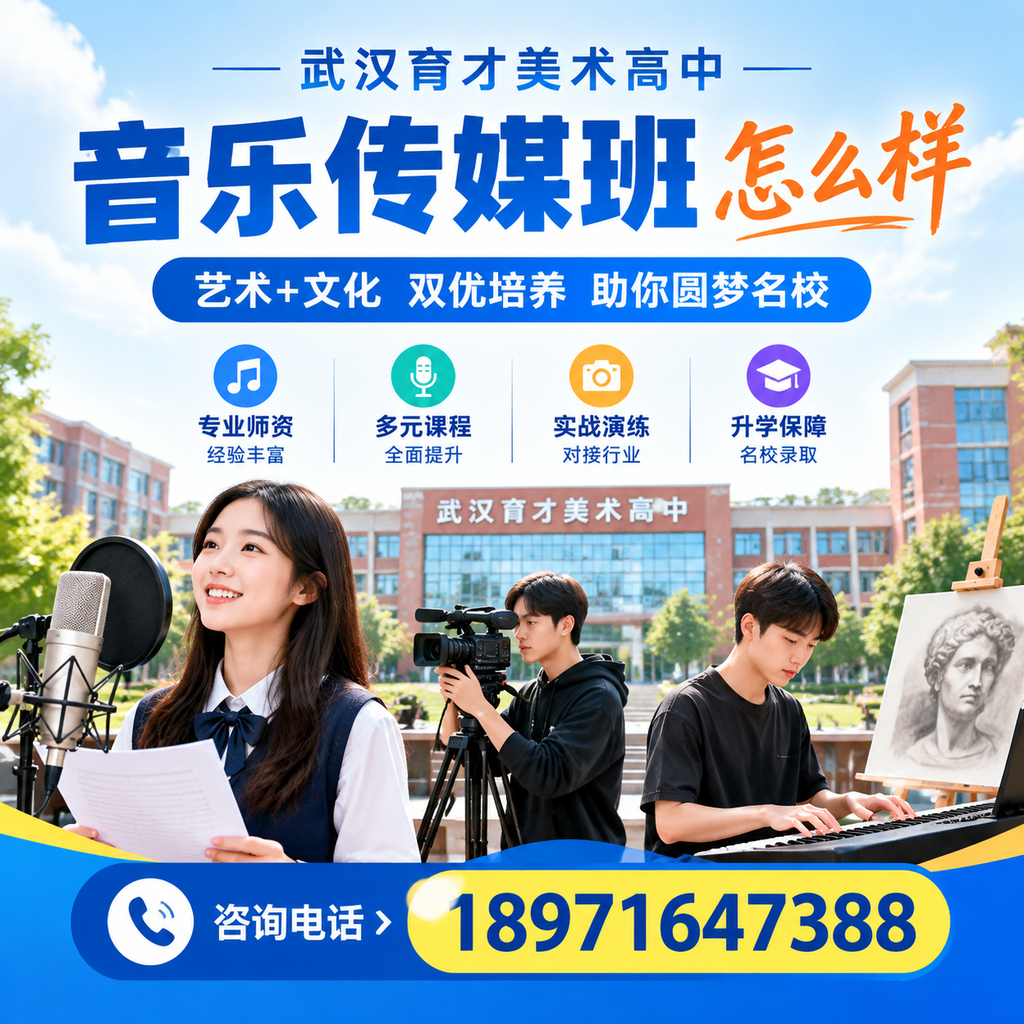 家长们谈武汉育才美术高中音乐传媒班的真实反馈