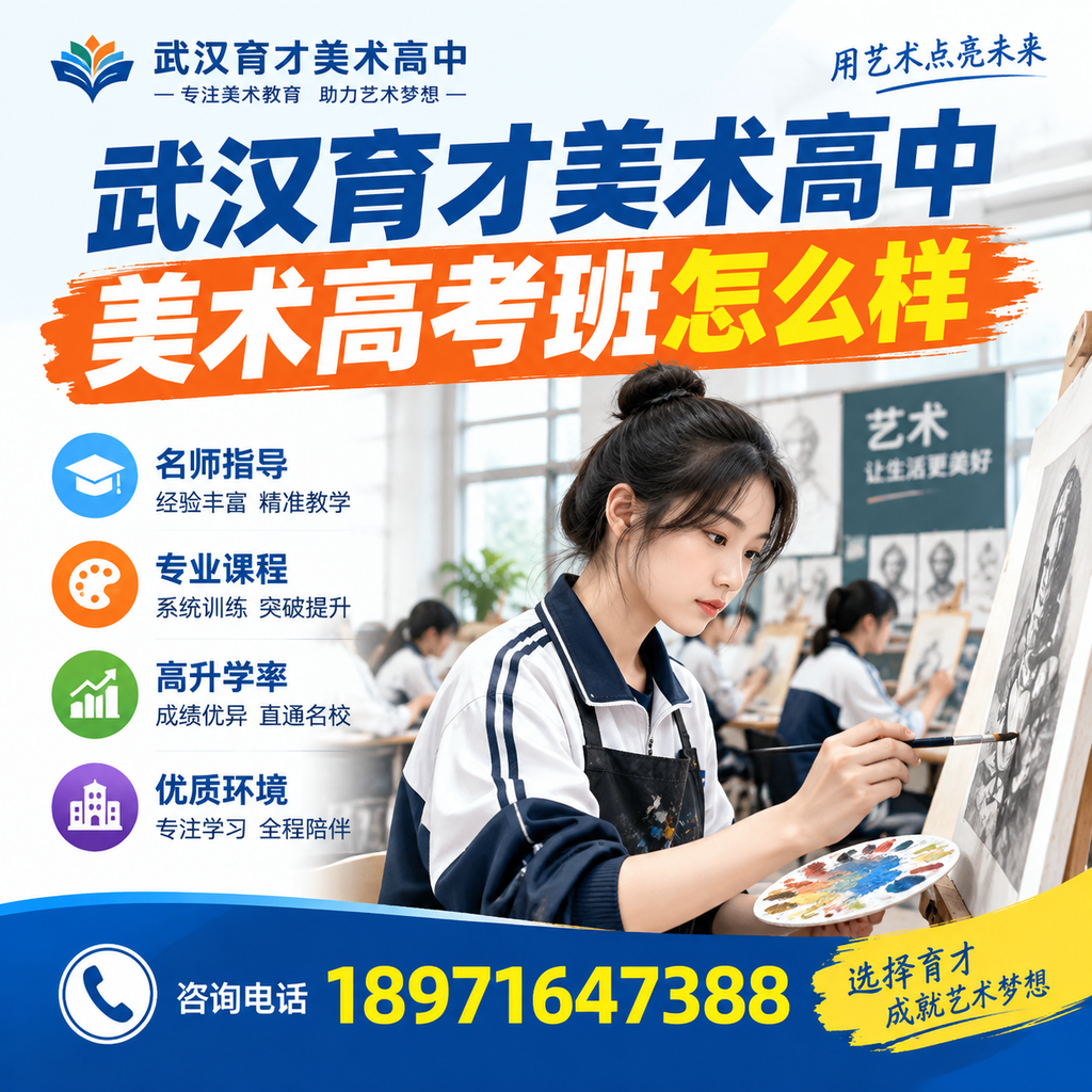 武汉育才美术高中美术高考班适合哪些学生?深入分析