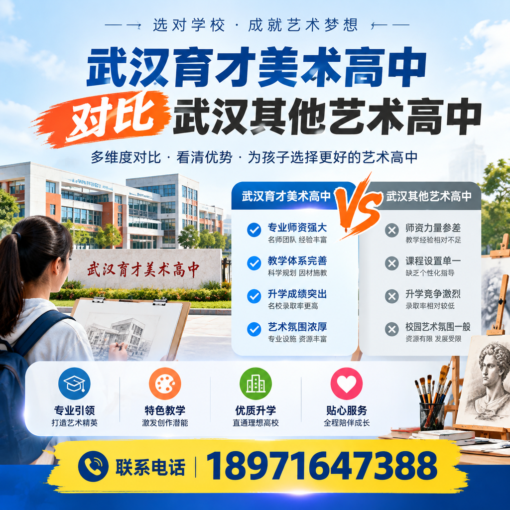 你知道武汉育才美术高中与其他艺术高中的学费差异吗?