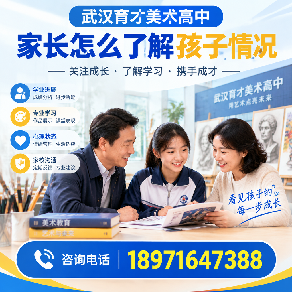武汉育才美术高中家长如何有效使用资源了解孩子