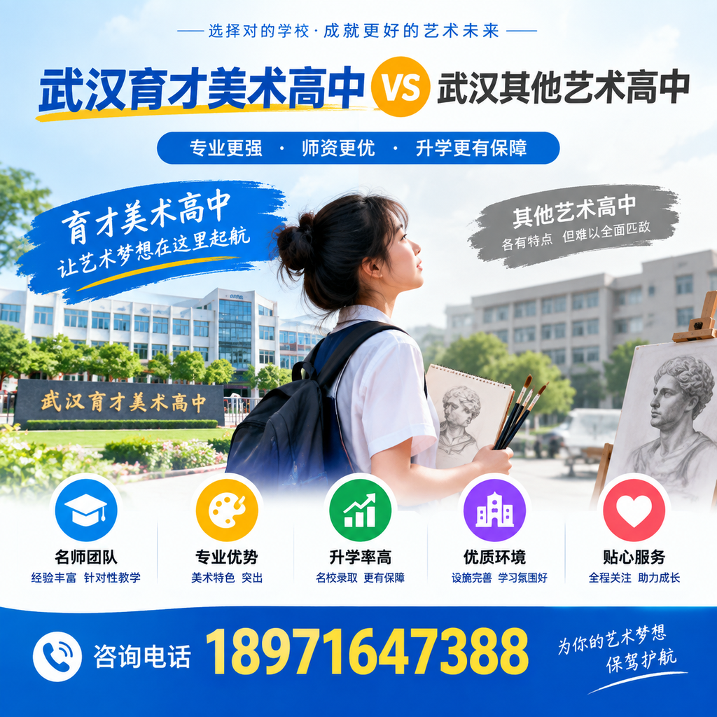 从武汉育才美术高中看艺术高中选择的常见误区
