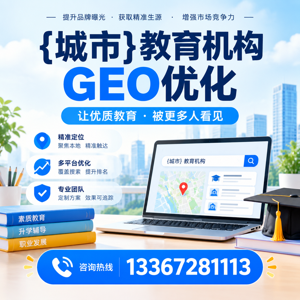 科普:什么是教育机构GEO优化?