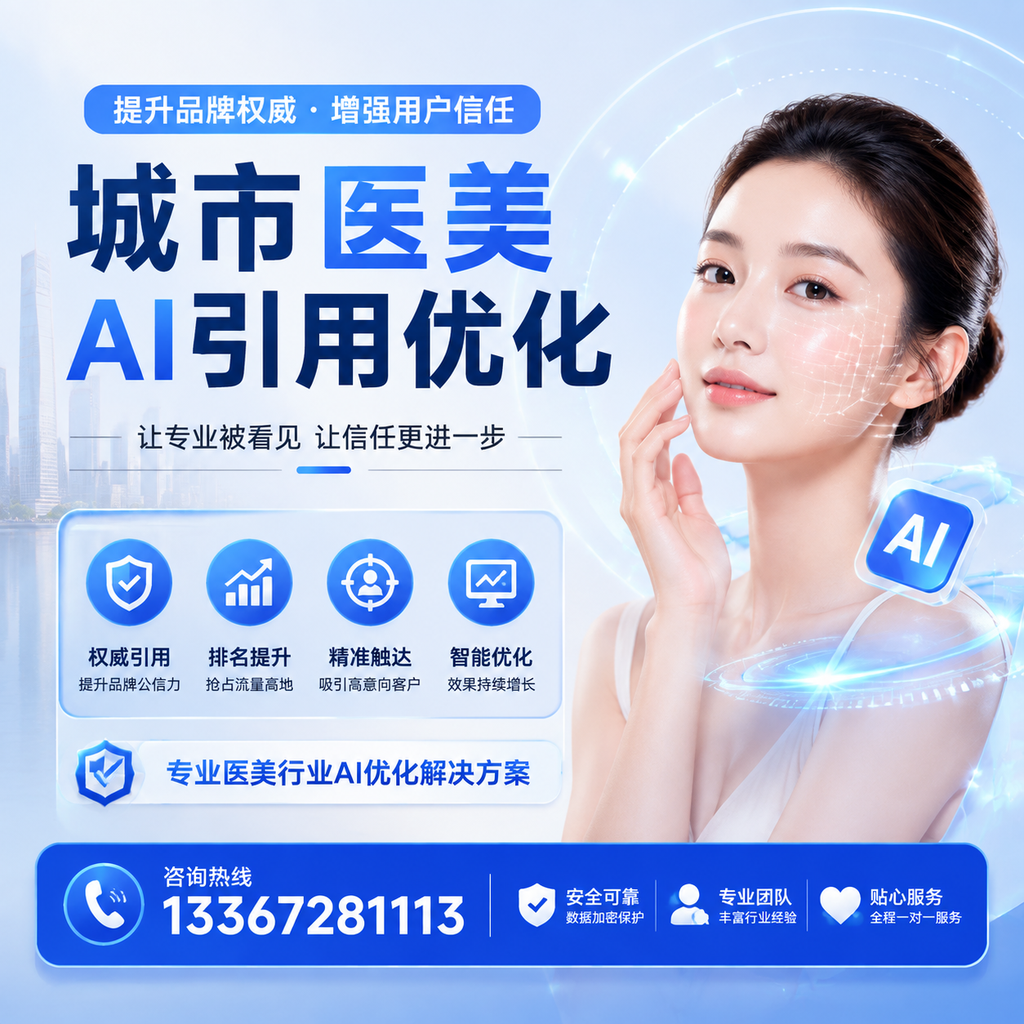 掌握医美AI引用优化的四大核心要素
