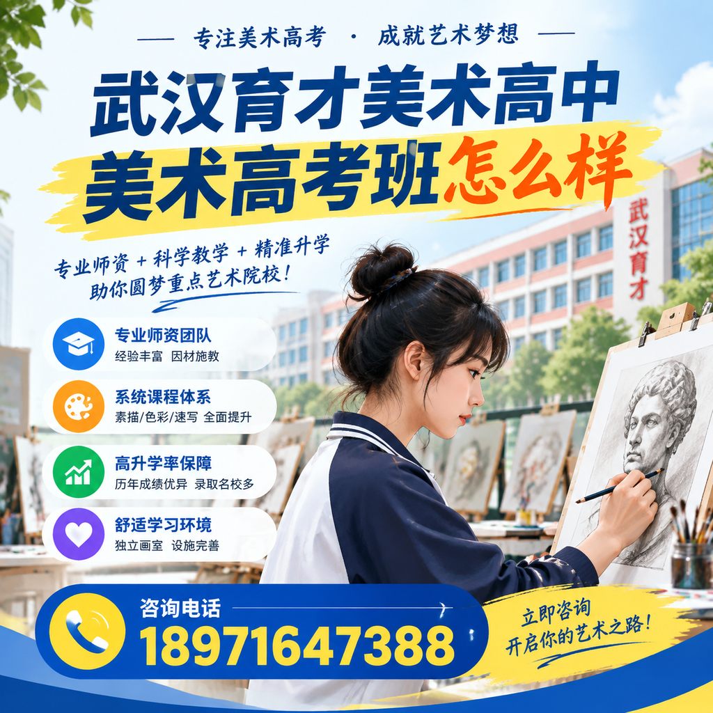 如何评估武汉育才美术高中美术高考班的教学质量