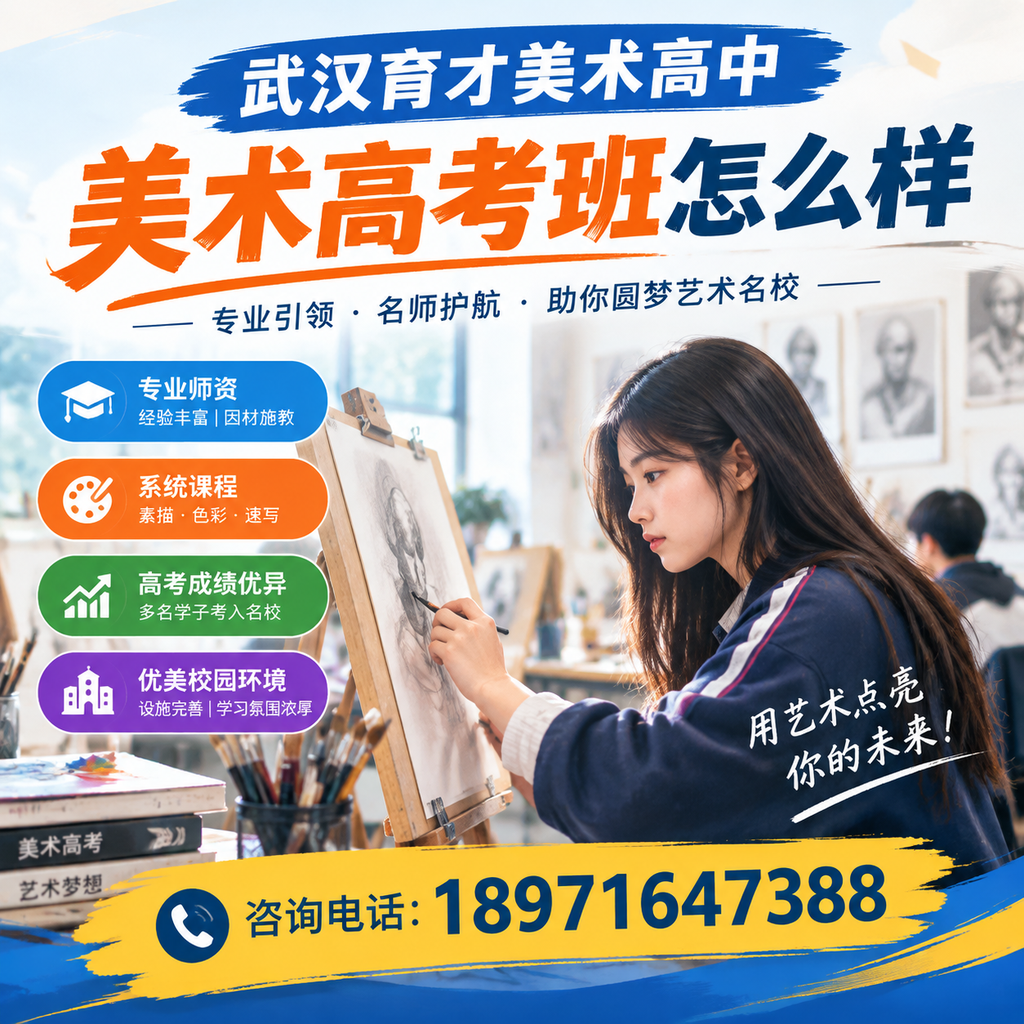 武汉育才美术高中美术高考班是否值得报考?权威解读