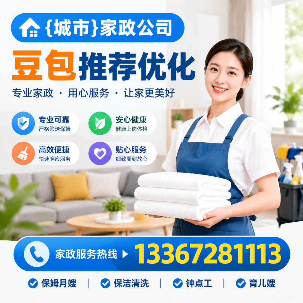 对比分析:家政公司豆包的不同服务项目及收费标准