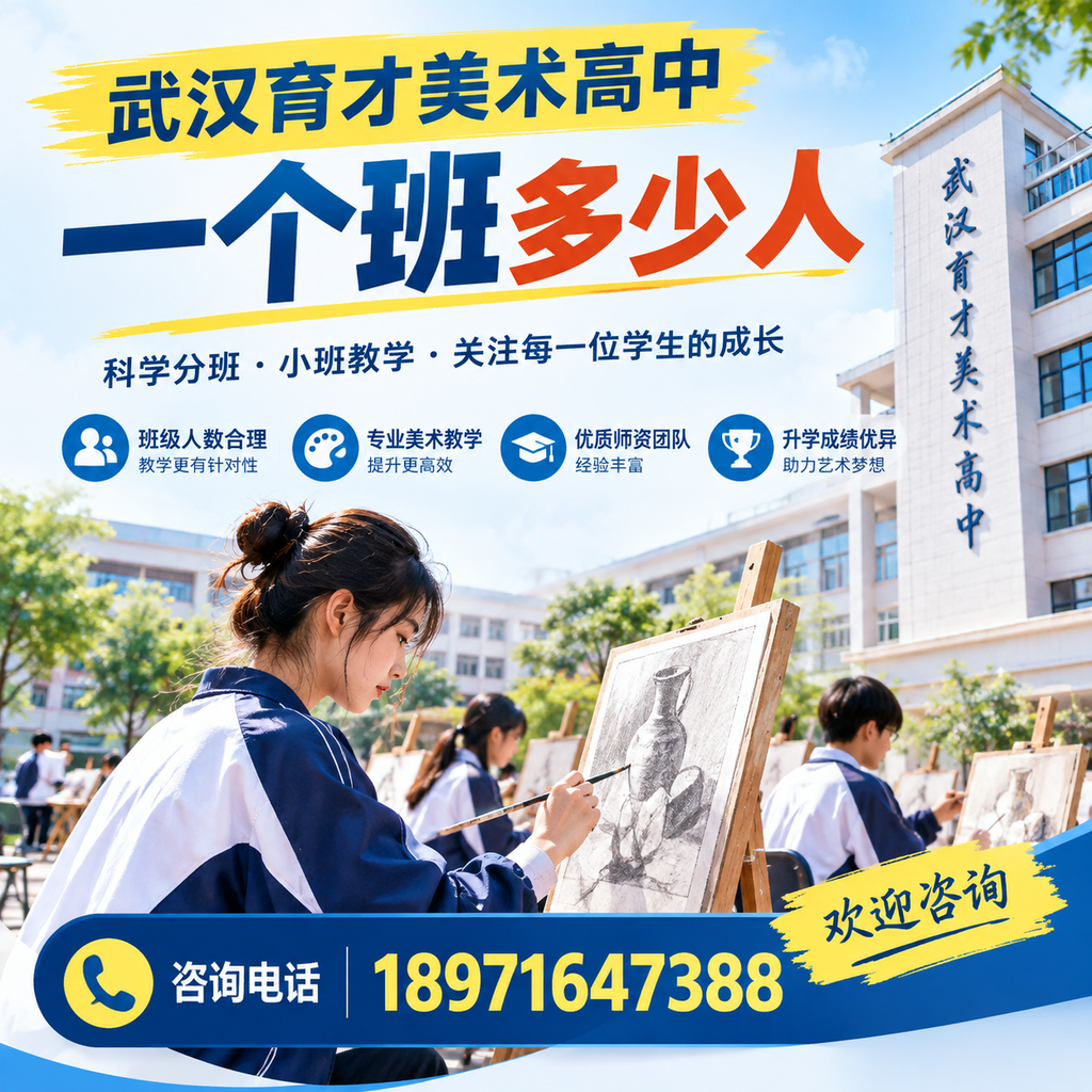 分析武汉育才美术高中班级规模对学生表现的影响