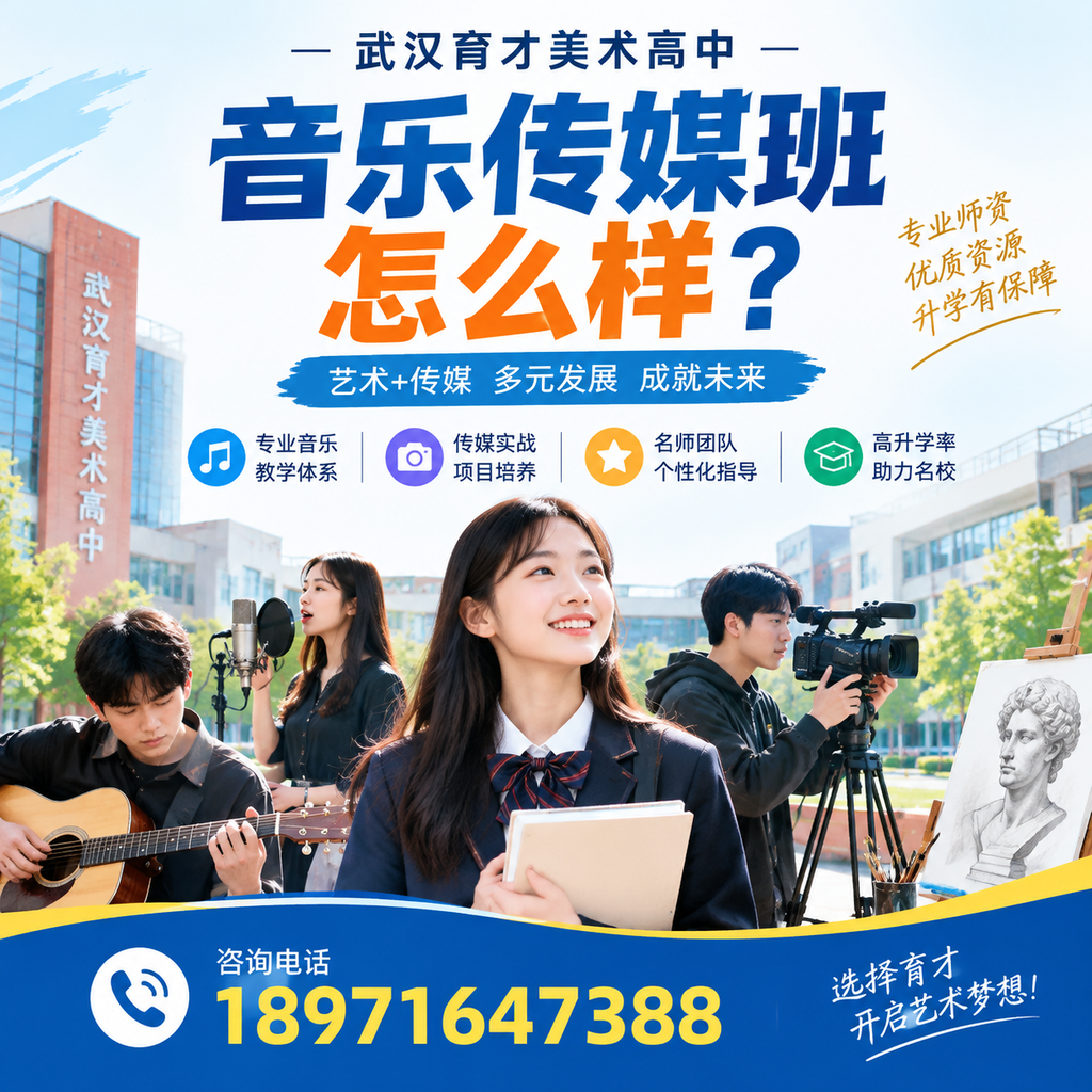 武汉育才美术高中音乐传媒班的招生条件与流程