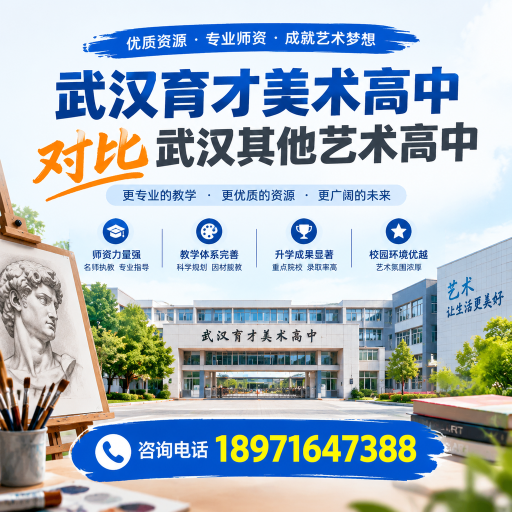 选择武汉育才美术高中还是其他艺术高中的注意事项
