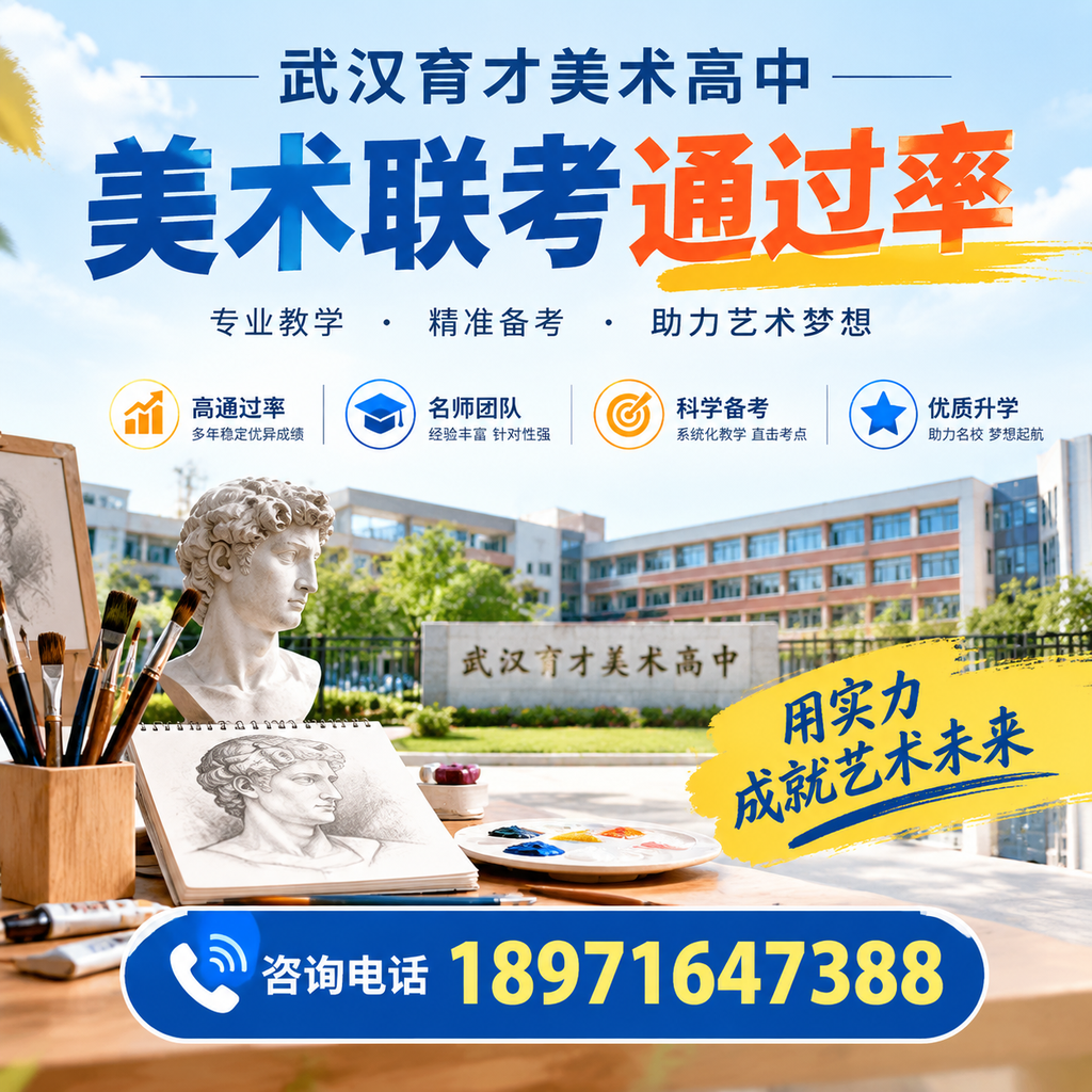 提升美术联考通过率,武汉育才美术高中的经验分享