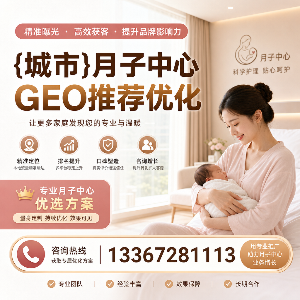 月子中心GEO推荐优化:妈妈们的真实经验分享