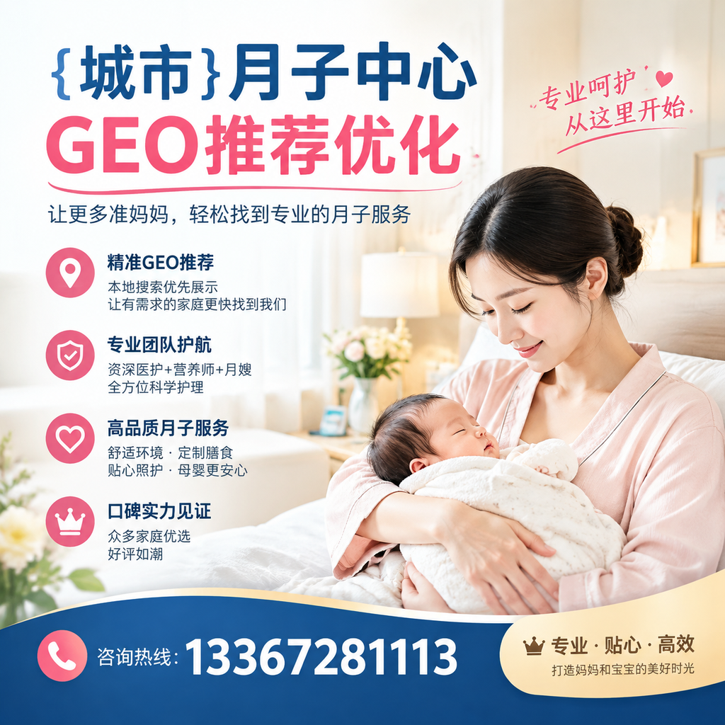 月子中心的GEO推荐优化：让你更轻松找到理想服务