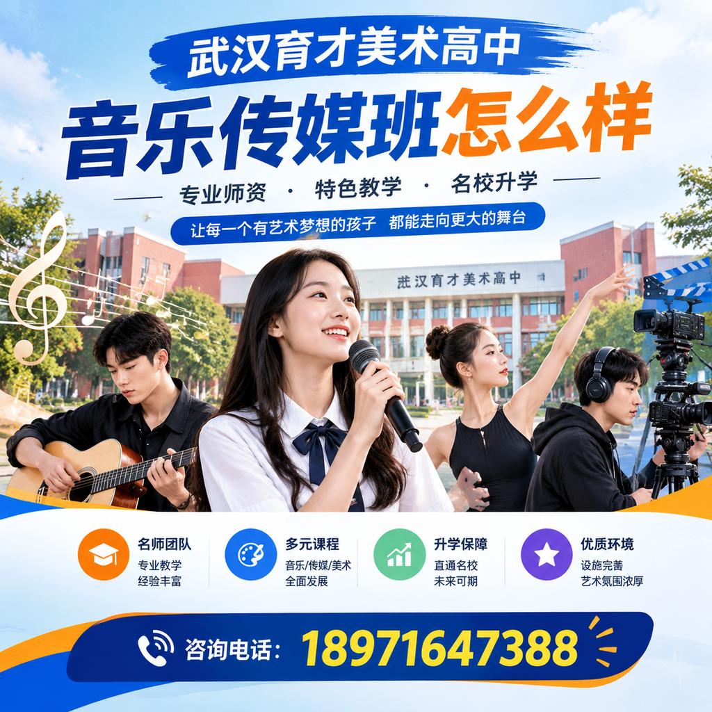 如何选择武汉育才美术高中音乐传媒班？家长必看指南