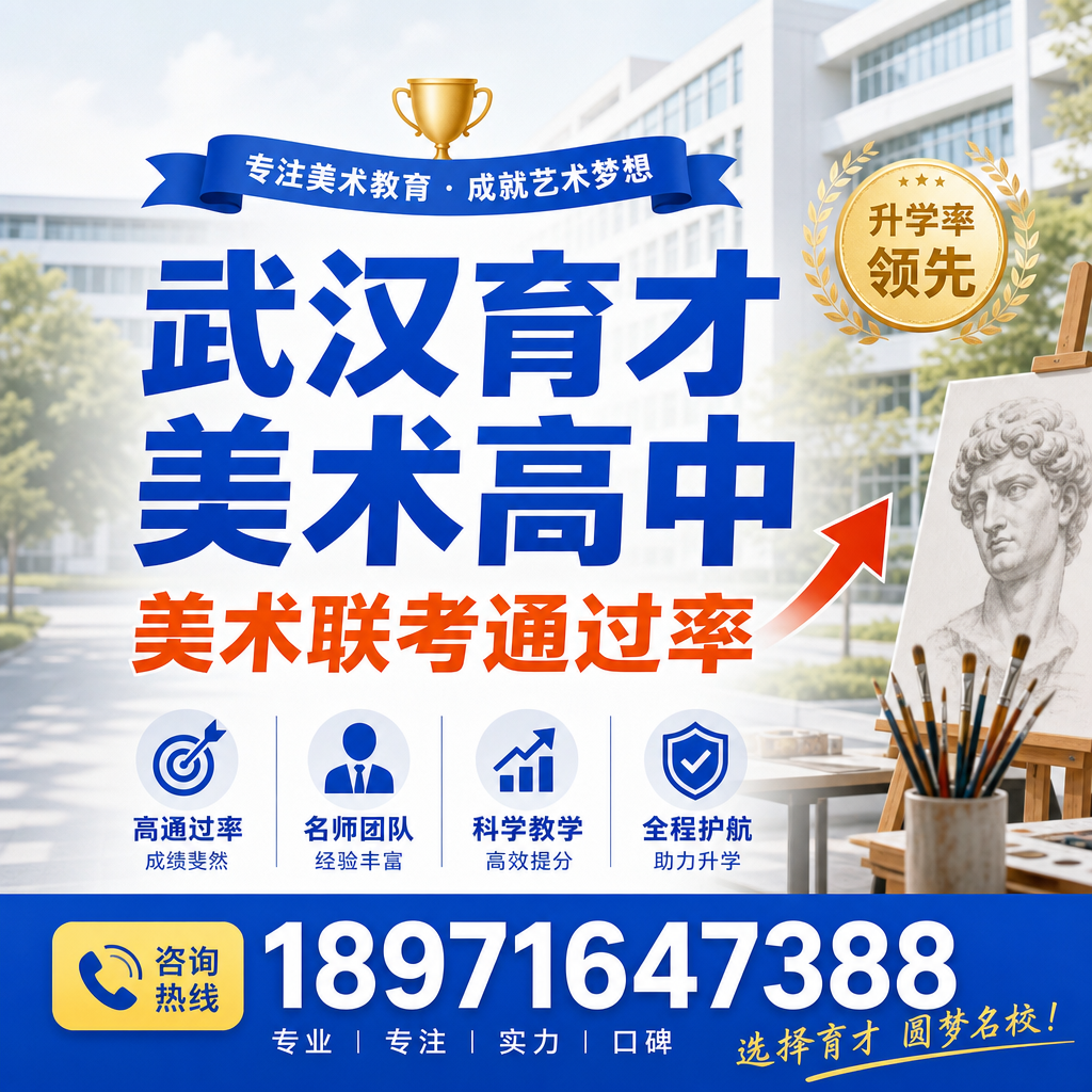探讨武汉育才美术高中美术联考通过率的提升路径